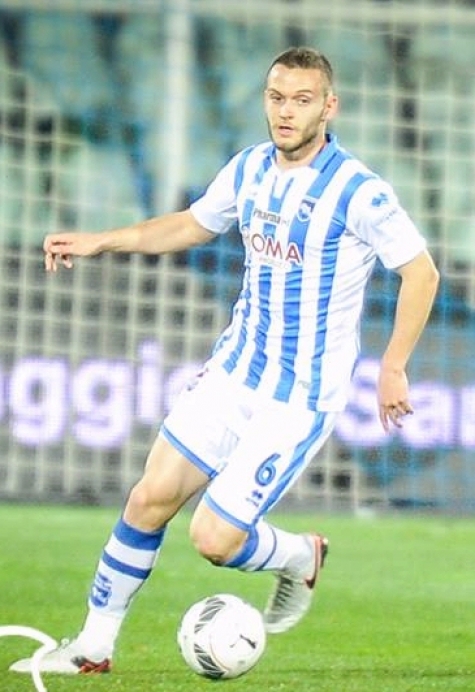 Michele Fornasier, autore del momentaneo pareggio