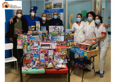 Pescara, donazione giocattoli per chirurgia pediatrica