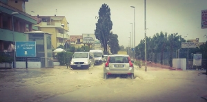 Alluvione a Pineto