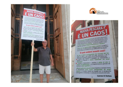 Montesilvano. Gabriele Di Stefano contro la Grande Pescara raccoglie firme