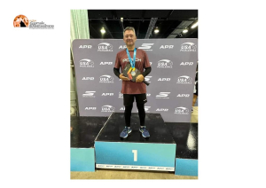 Pickleball. Federico Pasquali, numero 1 nel mondo categoria over 50.
