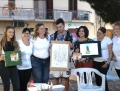 i vincitori della categoria under 18 e l'assocazione organizzatrice Sogni e percorsi