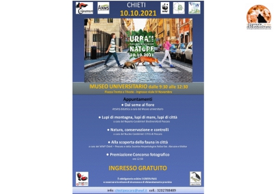Chieti, torna Urban nature – Festa della Natura in città per meteo