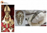 L'Aquila. Con la nuova maschera d'argento il vero volto di Papa Celestino V