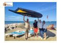 Montesilvano, centro surfing sulla spiaggia libera Sud