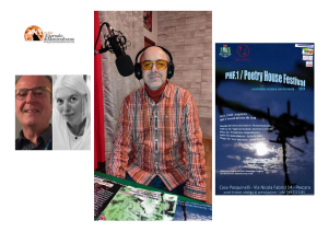 PHF.1/ Poetry House Festival:  ospiti Antonio Lera e Simona Novacco