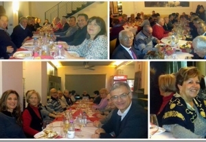 Abruzzesi del trentino a cena con i leggendari calamari dell'Adriatico