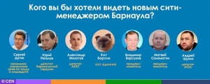 candidati alle comunali di Barnaul in Siberia