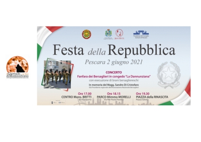 2 giugno a Pescara, squilla la fanfara dei bersaglieri