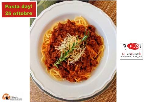 Oggi è il Pasta day nel mondo! E chi se lo scorda!