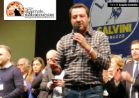 Salvini a Montesilvano. Sul Decreto Sicurezza ai sindaci: “non lo avete capito”