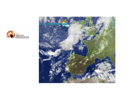 Arrivano i rovesci temporaleschi domani.