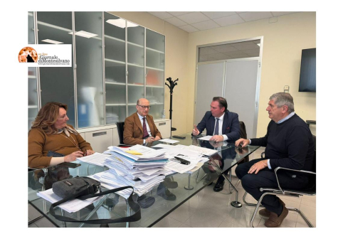  da sinistra Ada Mammarella, Diego Ferrara, Mauro Palmieri e Raffaele Di Nardo