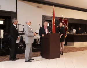 -Elio Ripari, Grand Marshall, ringrazia per il riconoscimento