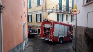 Penne, incendio al centro: una vittima.