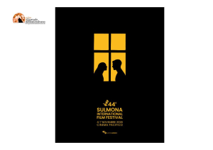 Torna il Sulmona International Film Festival