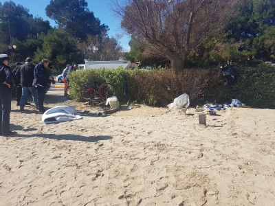 la spiaggia