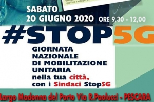 STOP 5G Abruzzo aderisce alla Giornata di Mobilitazione Unitaria