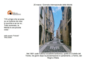 20 marzo: giornata mondiale della felicità, equa crescita economica per tutti!