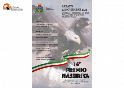 Montesilvano. Premio Nassiriya 2022