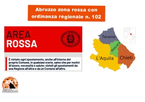 Abruzzo zona rossa da domani. &quot;Abbiamo giocato d&#039;anticipo&quot;.
