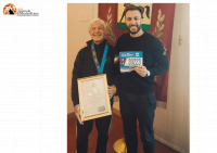 Giulianova, riconoscimento a Mario Bollini, maratoneta a News York dal 1985