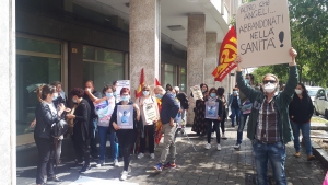 sit in questa mattina