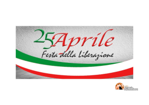 Montesilvano celebra il 25 Aprile.