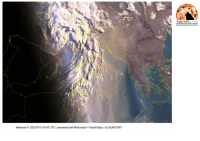 Annuvolamenti e nel pomeriggio salgono le temperature