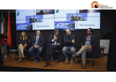 Film Commission/CDA: Piercesare Stagni, presidente, Peppe Millanta e Fabrizia Aquilio.