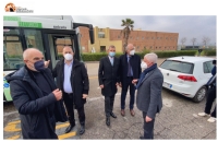 Pescara - Montesilvano a bordo dei nuovi bus elettrici TUA