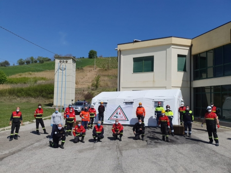 la tenda gonfiabile