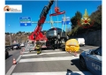 Montesilvano. Incidente all'uscita di Santa Filomena