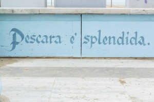 Pescara è splendida. La frase di Pasolini diventa murale