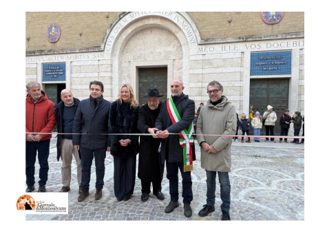 Pescara. Inaugurato il sagrato della chiesa dello Spirito Santo, è costato 120 mila euro