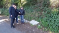 Il sindaco Maragno insieme a Palumbo e il tecnico fabio Ciarallo