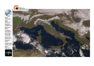 Tempo in graduale peggioramento nel centro sud