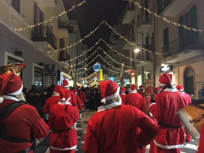 Luminarie a Pescara