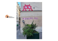 Graffiti femminista: non sedatemi.