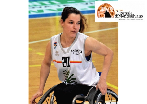 La cestista dell'Amicacci Giulianova