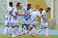 La festa dei biancazzurri