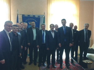 La delegazione Iraniana in Abruzzo