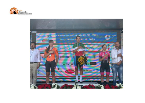 Vittoria di Elena De Laurentiis Campionessa Italiana a Cronometro Donne Junior 2025.