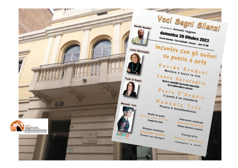 Voci, segni e silenzi  al Circolo Aternino di Pescara