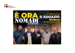 I Nomadi in concerto a Montesilvano per sostenere Fabrizio D'Addazio candidato Sindaco