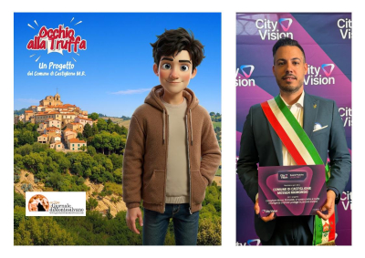 L'Avatar contro le truffe di Castiglione M.R. vince Premio Buone Pratiche City Vision 2026/2027.