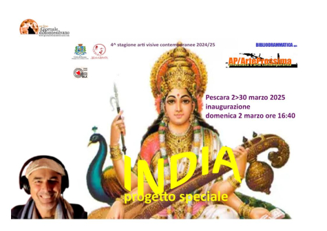 India mostra performance poesia video a cura di Beniamino Cardines