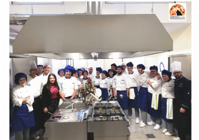 Aperipizza alI'stituto Alberghiero Zoli di Silvi Marina