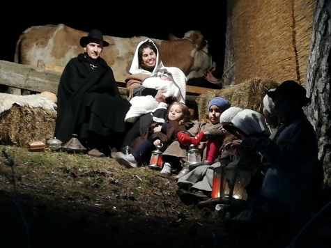 Villetta Barera il presepe vivente diventa magia