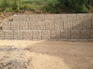 parte dei lavori di messa in sicurezza